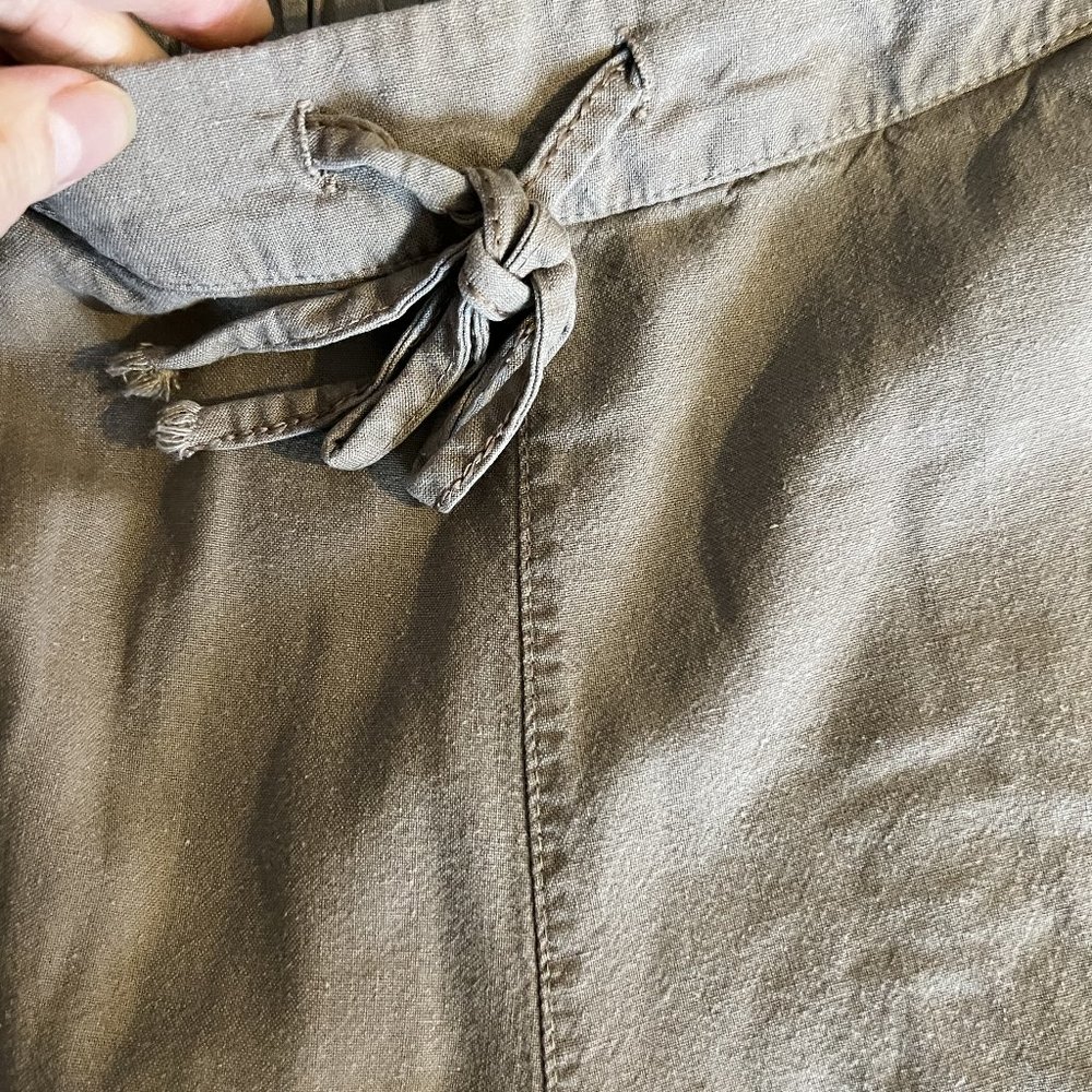 The Fashion Boutique at Amazon, tan elastic waist chinos